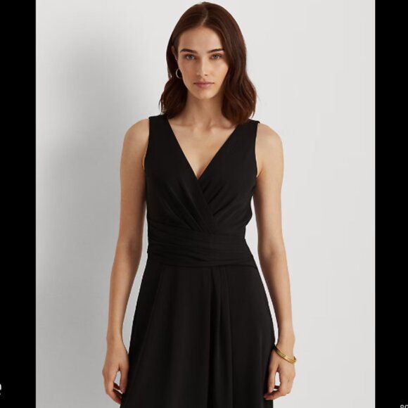 Brand New Women's Lauren Ralph Lauren Jersey Sleeveless Dress - Picture 13 of 13